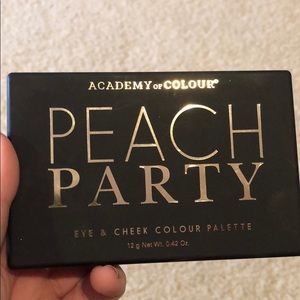Peach eye and cheek palette
